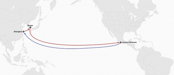 FLX(Far East Latin America Express) 서비스